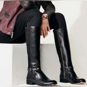 Michael Kors Black Riding Boots